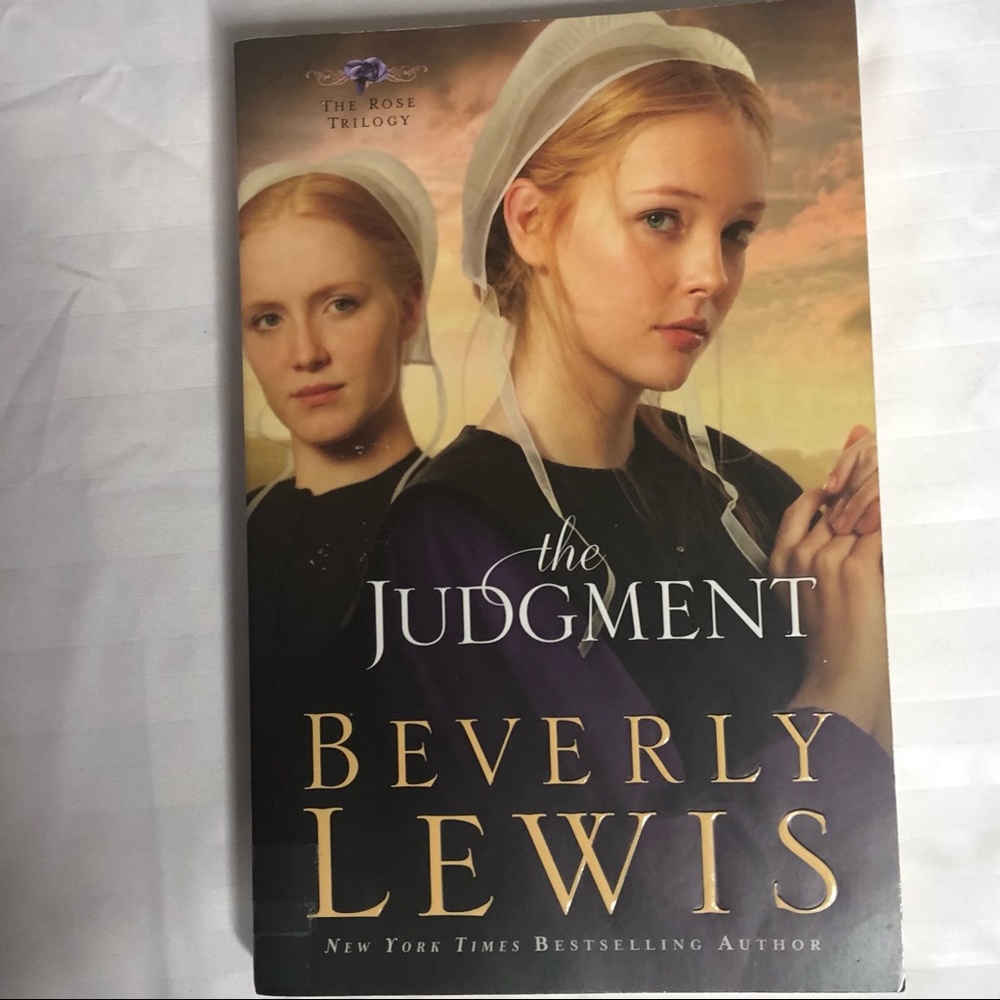 Beverly Lewis softcover book The Judgment  Amish Novel N Y Bestselling  …